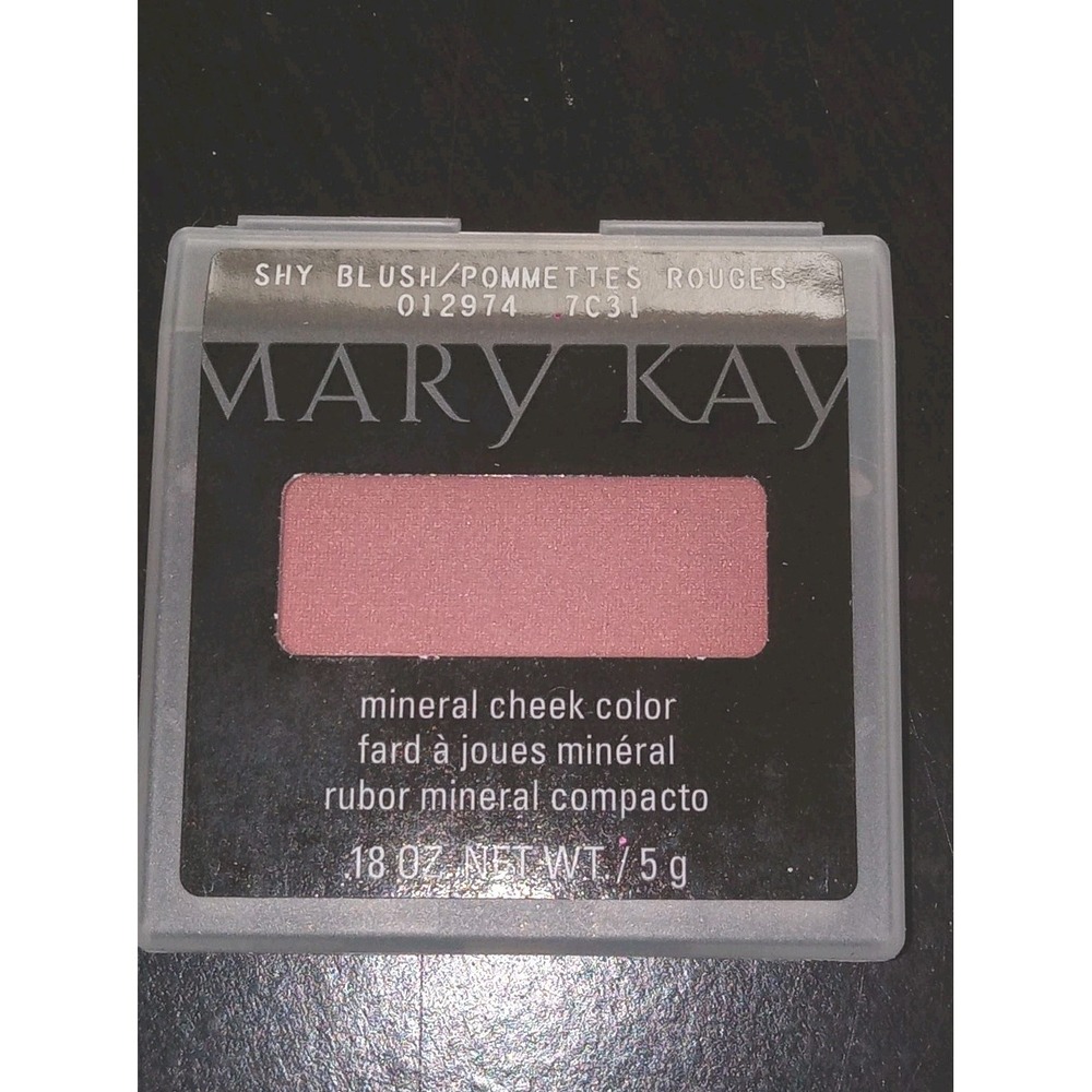 Mary Kay Mineral Cheek Color Shy Blush New 0.18oz
